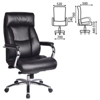 Кресло офисное BRABIX Phaeton EX-502 в Кочках - kochki.mebel54.com | фото