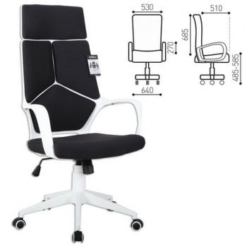Кресло офисное BRABIX Prime EX-515 (черная ткань) в Кочках - kochki.mebel54.com | фото