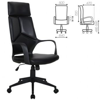Кресло офисное BRABIX Prime EX-515 (экокожа) в Кочках - kochki.mebel54.com | фото