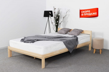 Кровать Ирен 900 с основанием  в Кочках - kochki.mebel54.com | фото