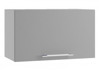 Ройс ПГ 600 Шкаф верхний горизонтальный (Графит софт/корпус Серый) в Кочках - kochki.mebel54.com | фото