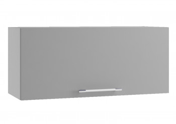 Ройс ПГ 800 Шкаф верхний горизонтальный (Графит софт/корпус Серый) в Кочках - kochki.mebel54.com | фото
